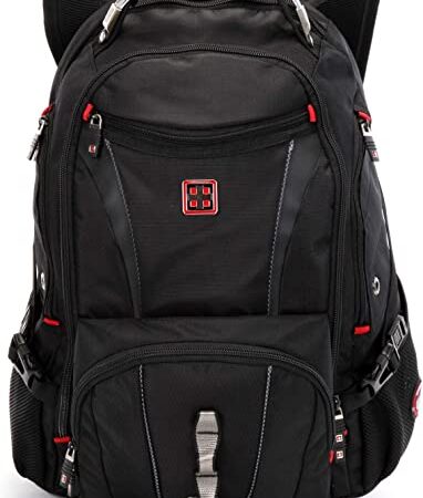 Swiss Waterproof 15” Laptop Backpack Bag