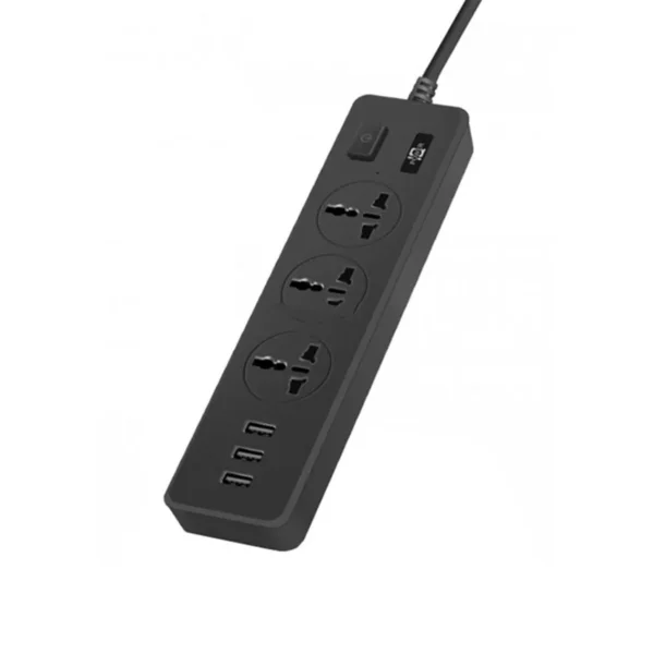 Eldo Pro Power Strip 3 way USB x 3 SP-3W-2MU1A 2 Meter