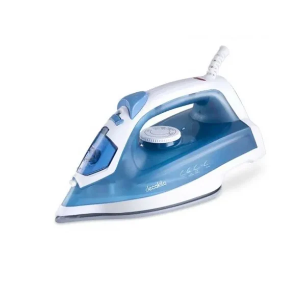 Decakila Steam Iron White and Blue