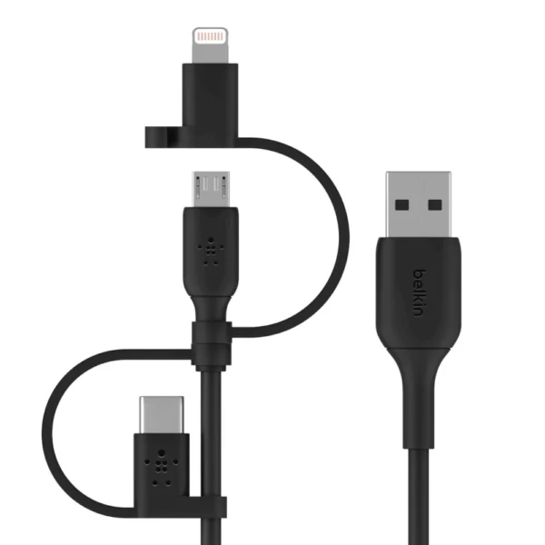 Belkin 3in1 Universal Micro USB/Lightning/USB-C Cable