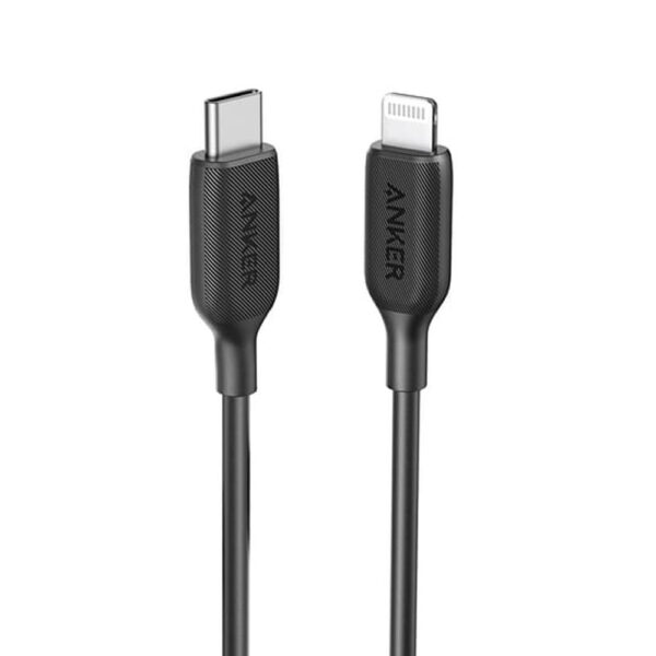 Anker PowerLine III USB-C to Lightning 2.0 Cable 3ft – BLACK