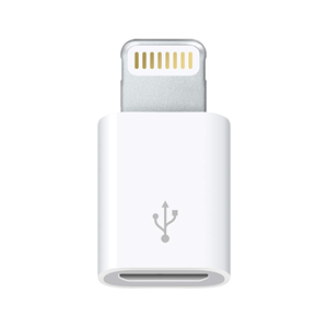Apple MD820 Lightning to Mirco USB Adapter