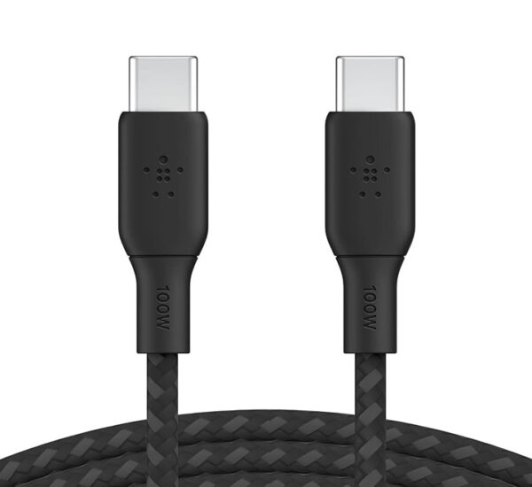 Belkin Braided USB-C to USB-C 2.0 100W Cable 2M