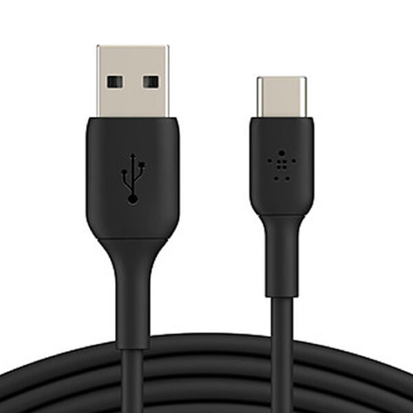 Belkin USB- A TO USB- C SILICONE 3M BLK