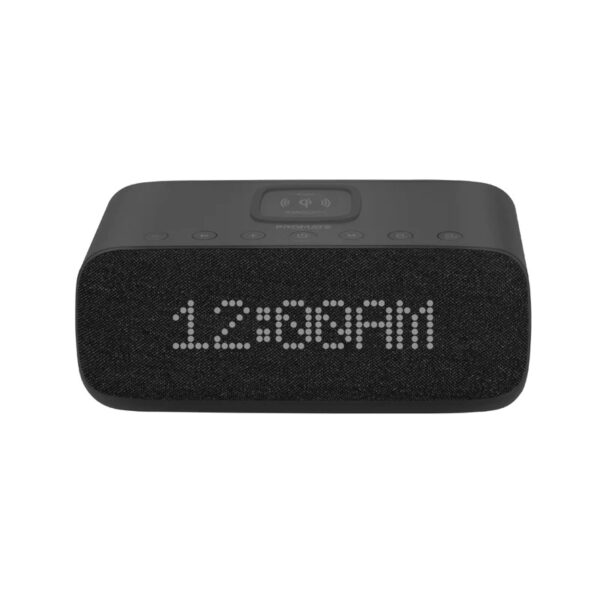 Promate Wireless Speaker with Alarm Clock