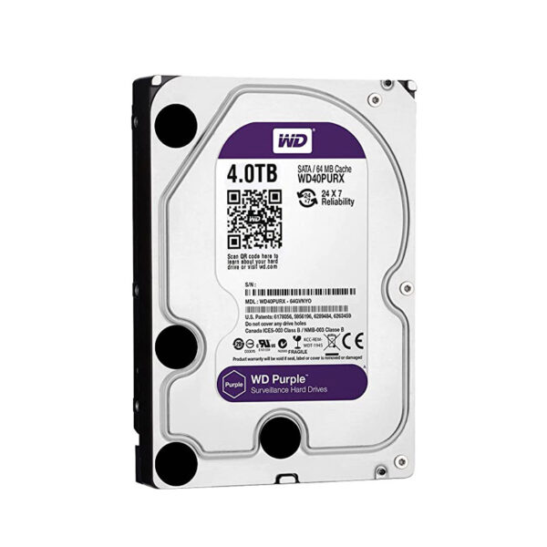 4 TB Western Digital Purple Surveillance Internal HDD