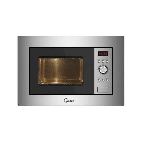 Midea Microwave Built In 25 Ltr Stainless Steel – Push Button Digital Solo