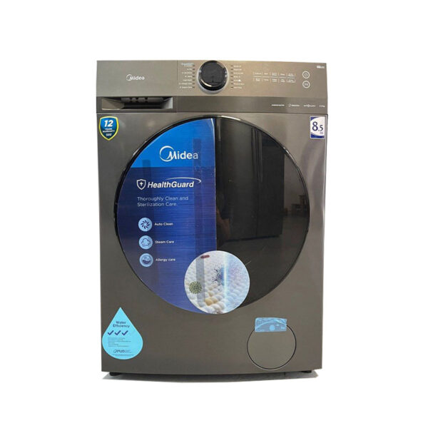 Midea Washing Machine Front Load 8KG Silver