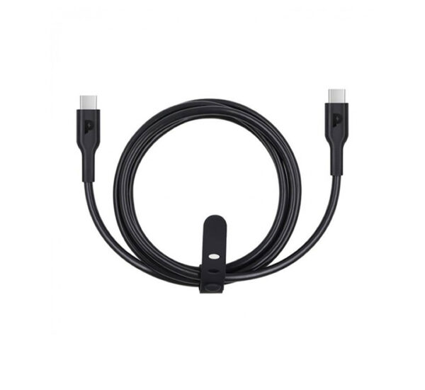 Powerology Type-C to Type-C Cable 1.2M PD 100W – Black