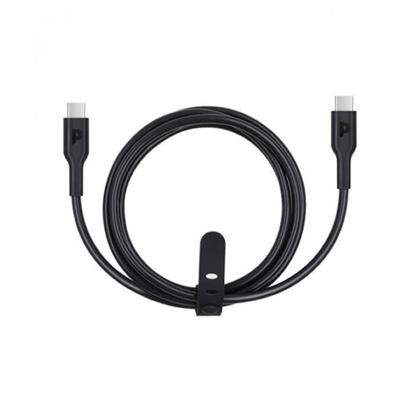Powerology Type-C to Type-C Cable 1.2M PD 100W – Black