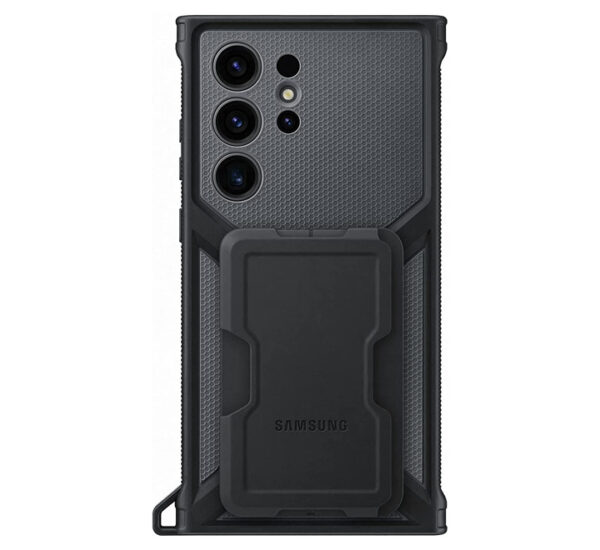 SAMSUNG Galaxy S23 Ultra Rugged Gadget Case – Titanium