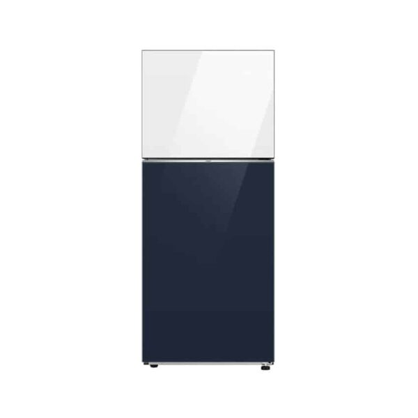 Samsung Fridge Top Freezer 460 ltr Silver Bespoke Twin Cooling Plus