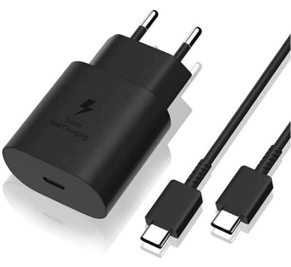 Samsung Travel Adapter 25W 2pin with USB Type-C to Type-C Cable