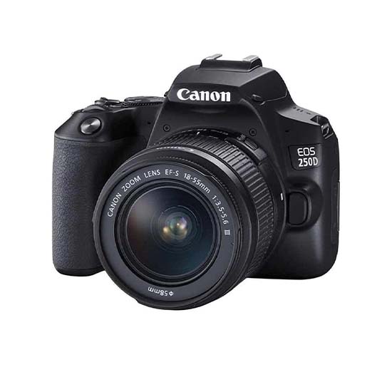 Canon DSLR Camera EOS-250D 18-55 Kit 24.1MP 4K Wifi