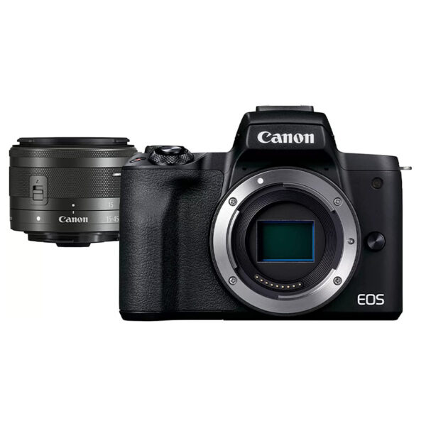 Canon EOS M50 Camera Mark II plus EF-M15-45mm Lens
