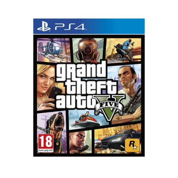 Sony PlayStation 4 Grand Theft Auto V CD Game