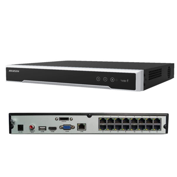 Hikvision 16 Channels NVR PoE Up To 8MP