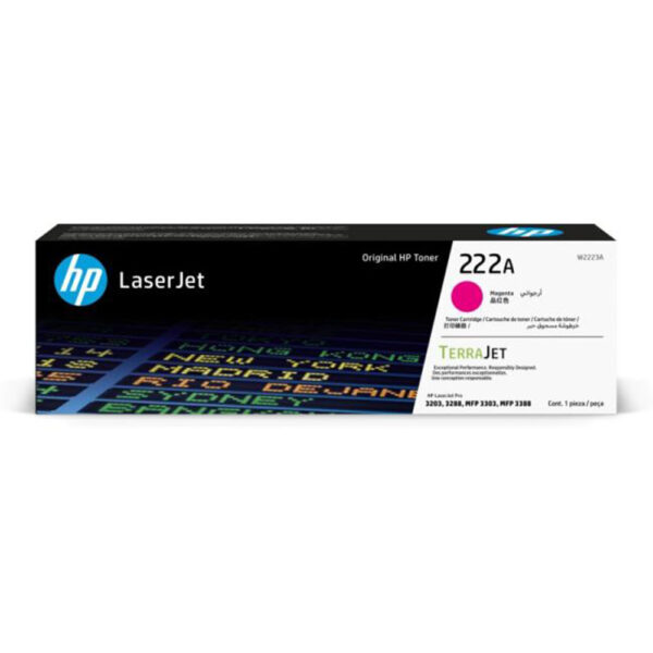 HP 222A Magenta W2223A Toner