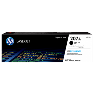 HP 207A Black Original LaserJet Toner Cartridge (W2210A)