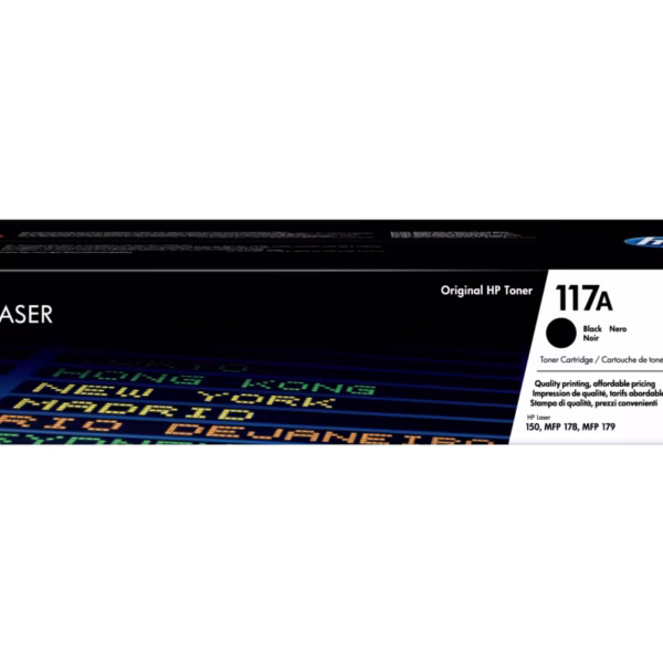 HP 117A Black Original Laser Toner Cartridge W2070A
